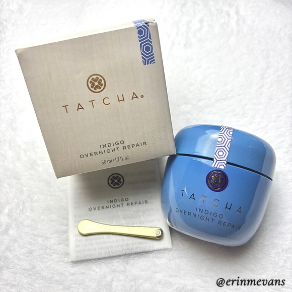 Tatcha Indigo Overnight Repair Cream 50 ml Full Size New - Picture 1 of 3